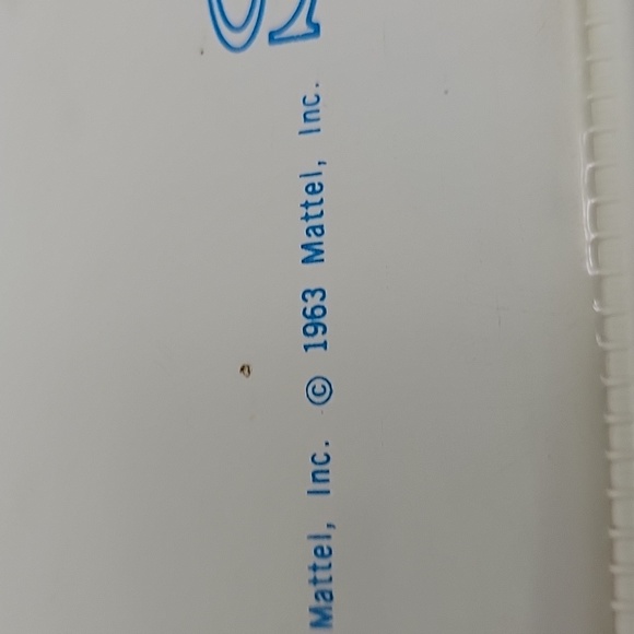 Vintage Barbie Doll Case 1963 White Case W Red dress - Picture 6 of 13